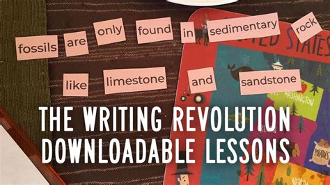 The Writing Revolution downloadable lessons