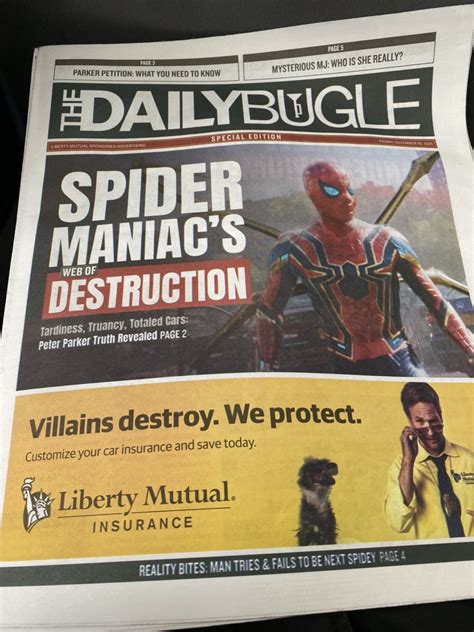 The Daily Bugle Newsstand Opens in Manhattan Ahead of ‘Spider-Man: No Way Home’ Release - Disney ...