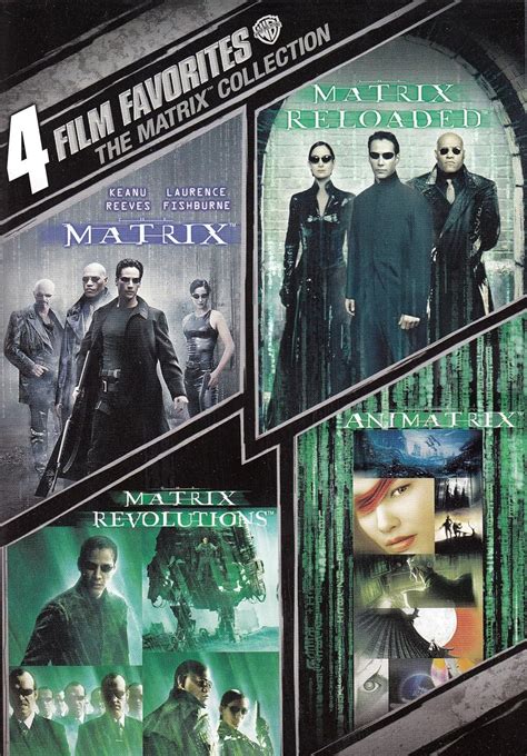 Matrix Collection: 4 Film Favorites [Importado] : Carrie-Anne Moss ...