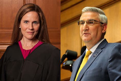 Holcomb, GOP Governors Urge Confirmation Of Amy Coney Barrett