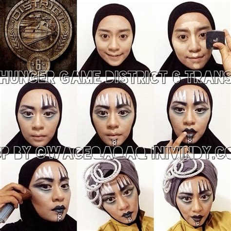 Ini Vindy Yang Ajaib: Hunger Games District 6 Makeup Inspired