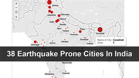 These Are The 38 Earthquake Prone Cities In India. Do You Live In One ...