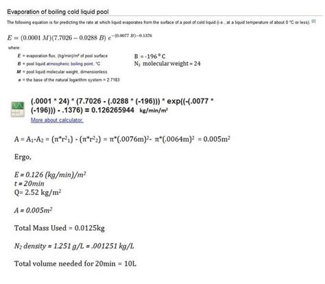 Evaporation Rate Equation - Tessshebaylo