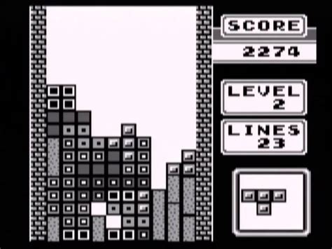 Tetris (Gameboy) gameplay - YouTube