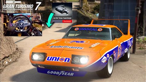 Gran Turismo 7 PS5 - UNDRIFTABLE 1970 Dodge SuperBird Has SOME Issues.. w/Thrustmaster T248 ...