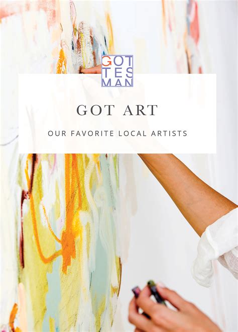 GOT ART: Our Favorite Local Artists | Gottesman Residential