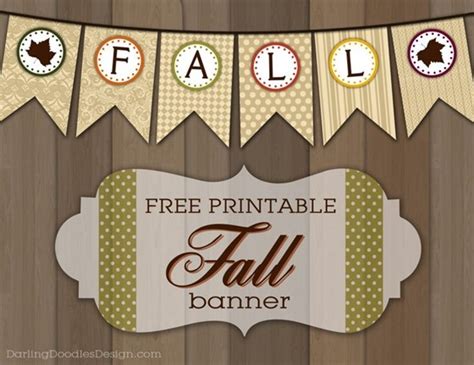 31 Days of Fall Inspiration: 20+ easy Fall banners