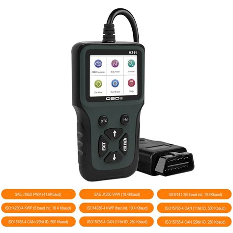 OBDIICAT V311 OBD2 Scanner OBD II Auto Code Reader... – Grandado