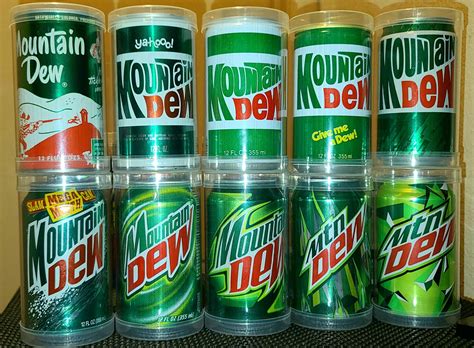 Mountain Dew Logo History