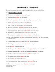 preposition-exercises-answer-key.pdf - PREPOSITION EXERCISES Draw a ...