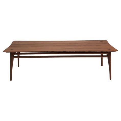 Revised Chilgrove - solid walnut coffee table - rectangle 120x60cm For ...
