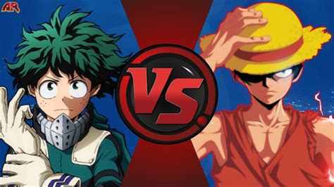 Deku vs Luffy (My Hero Academia vs One Piece) Cartoon Fight Club But it's Battle Mode Episode 12 ...