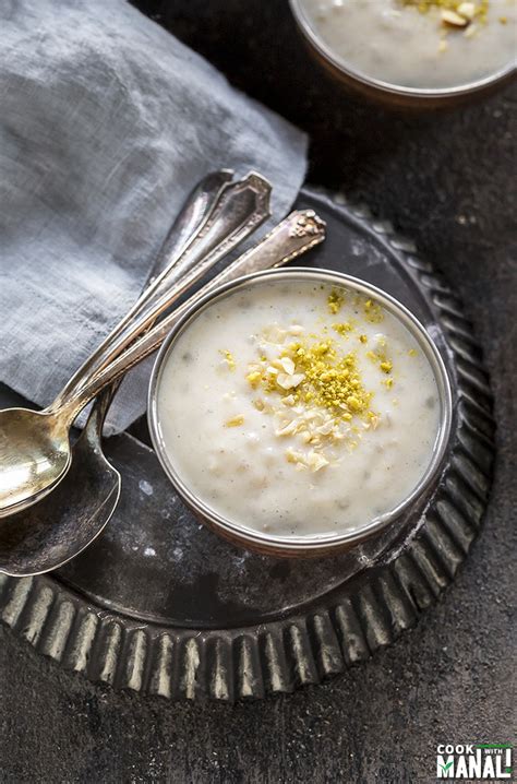 Sabudana Kheer - Instant Pot - Cook With Manali