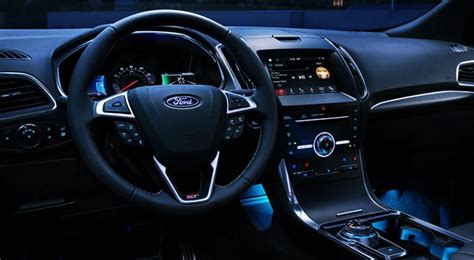 2023 Ford Edge ST Interior Redesign - FORD CARS USA