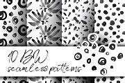 Black and white patterns | Graphic Patterns ~ Creative Market