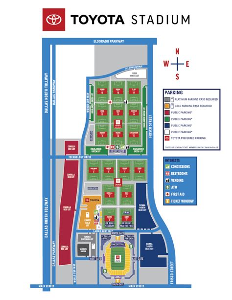 Parking | Toyota Stadium