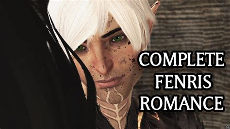 Dragon Age II | Fenris Romance [Rivalry Romance | Female Mage Hawke] - YouTube