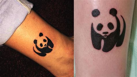 Beautiful Panda Bear Tattoo Designs | Animal Tattoo Designs - YouTube