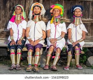 Padaung Kayan People Myanmar 12 February Stock Photo 1561098023 | Shutterstock