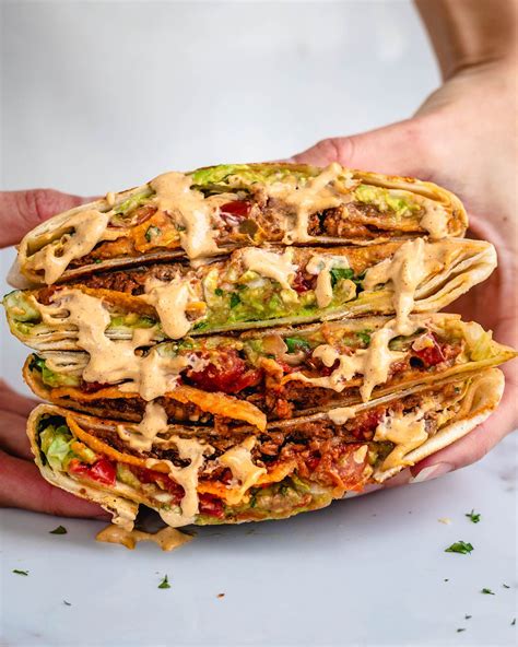 Vegan Crunchwrap Supreme Recipe (Taco Bell) - Two Spoons