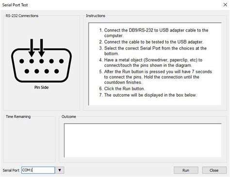 How to Test COM Ports and Short Haul Modems