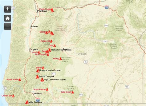 Oregon Smoke Information: Oregon State Smoke Forecast for Monday -Tuesday Sept. 4-5, 2017