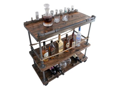 Rustic Bar Cart – Delta-13