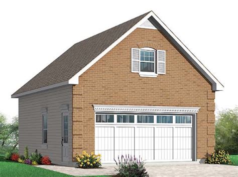 Brick garage with space for two cars - 4634