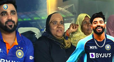 mohammed siraj mother shabana begum on siraj father after india vs new ...