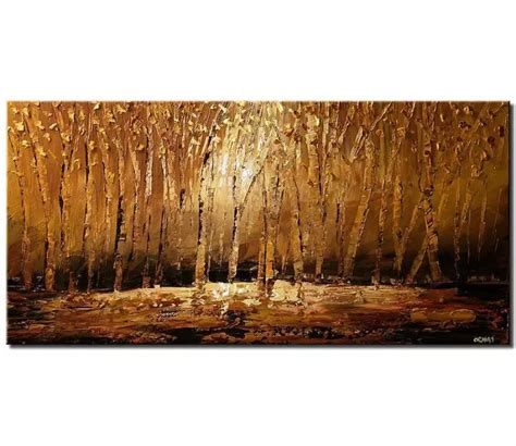 Painting for sale - forest in autumn time #6231