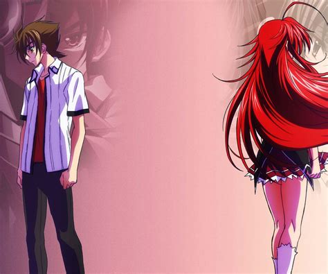 Rias Gremory And Issei Wallpaper