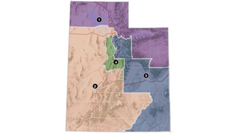 2012 Utah Congressional District Maps