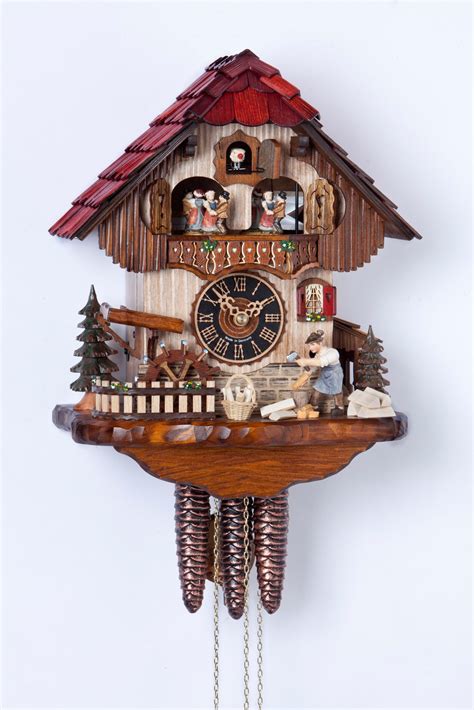 Original handmade Black Forest Cuckoo Clock / Made in Germany 2-6211t - The world of Cuckoo ...