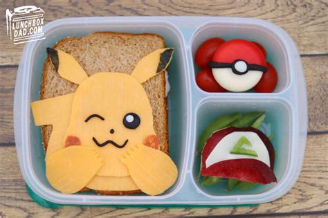 Lunchbox Dad: A Pokémon Pikachu Lunch! Gotta Collect All the Sandwiches!