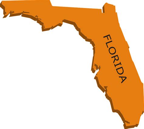 Download Florida, Map, Geography. Royalty-Free Vector Graphic - Pixabay