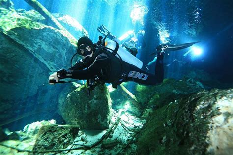 Best Cenote Scuba Diving Cancun Mexico - A' HA' Scuba Diving