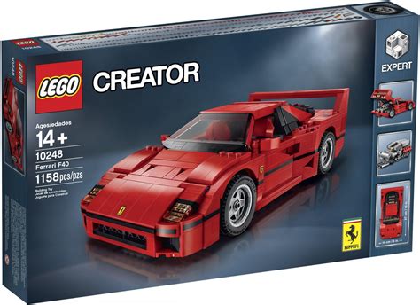 Lego Ferrari F40 10248 (2015) Creator Expert New Sealed Set!