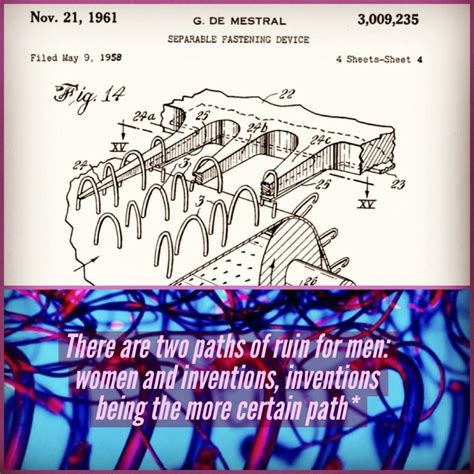 George de Mestral finds commercial success for Velcro® in outer space ...