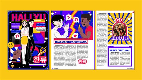 HALLYU Magazine on Behance