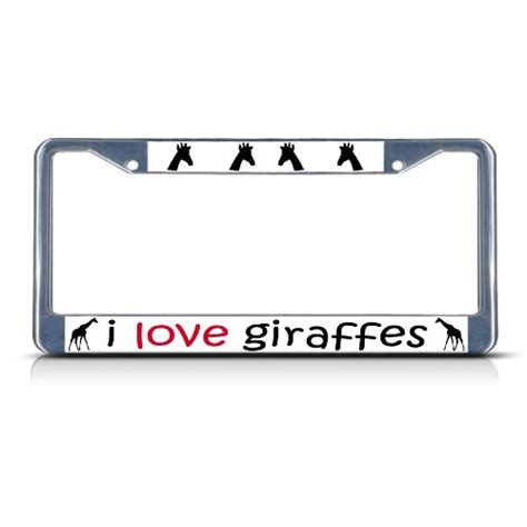 Animal License Plate Frames