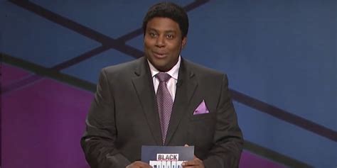 How Alex Trebek Felt About Kenan Thompson’s Black Jeopardy Sketches On Saturday Night Live ...