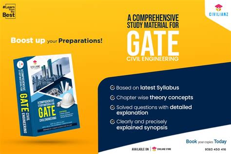 Best Study Material For Gate Civil Engineering 2022 - Click Here!