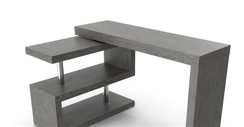 Contemporary Modern L-shape Desk by PixelSquid360 on Envato Elements