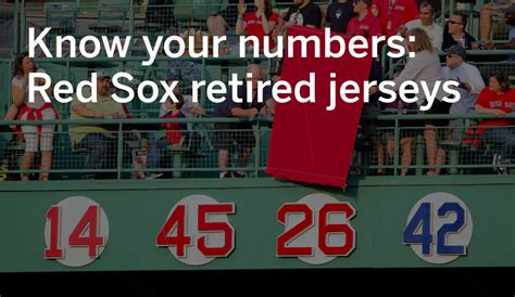 Boston Red Sox retired numbers: From Bobby Doerr to Pedro Martinez ...