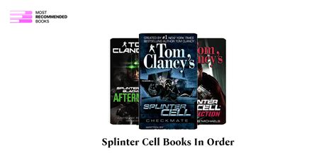 Splinter Cell Books in Order (8 Book Series)