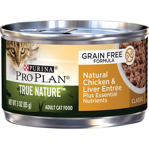 (24 Pack) Purina Pro Plan Natural Grain Free Pate Wet Cat Food TRUE NATURE Chicken & Liver ...