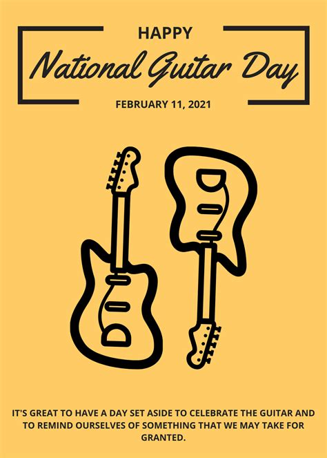 Happy National Guitar Day 2021 | Guitar hero, Talent show, Guitar