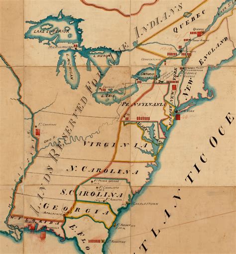 Key Treaties Defining the Boundaries Separating English and Native American Territories in Virginia