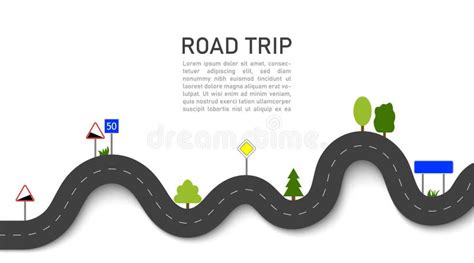 A Long Winding Road Journey on a Remote Highway, Lenghty or Protracted Stock Image - Image of ...