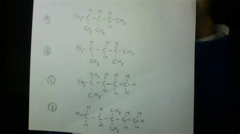 write 9 isomers of heptane - Science - Carbon and its Compounds ...